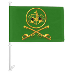 3rd ACR Armored Cavalry Regiment  Car Flag