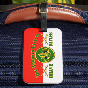 3rd ACR Armored Cavalry Regiment Luggage Tag