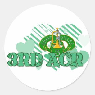 3rd ACR Classic Round Sticker