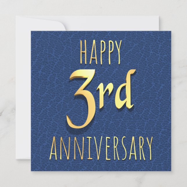 3rd Anniversary Holiday Postcard (Front)