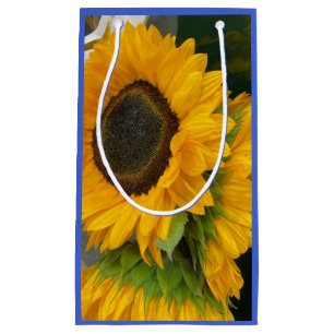 3rd Anniversary Sunflower Small Gift Bag