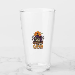 3rd Annual Pumpkin Beer Tasting Halloween Haunted Glass