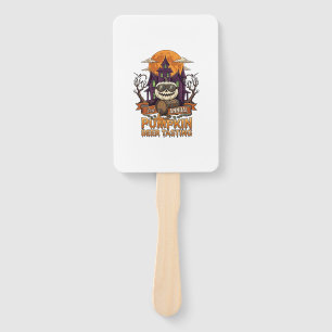 3rd Annual Pumpkin Beer Tasting Halloween Haunted Hand Fan
