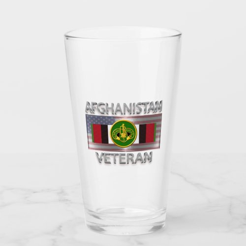 3rd Armored Cavalry Afghanistan Veteran Glass