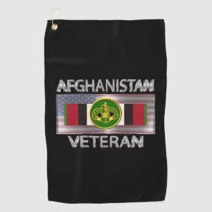 3rd Armored Cavalry Afghanistan Veteran Golf Towel