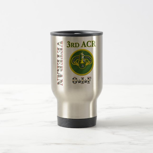 3rd Armored Cavalry OIF Veteran Travel Mug (Center)