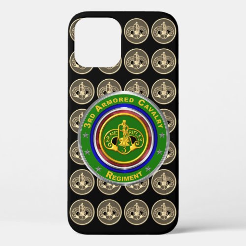 3rd Armored Cavalry Regiment  iPhone 12 Case
