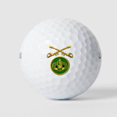 3rd Armored Cavalry Regiment Crossed Sabers Golf Balls