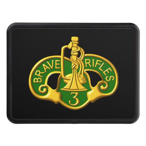 3rd Armored Cavalry Regiment Custom Insignia Hitch Hitch Cover