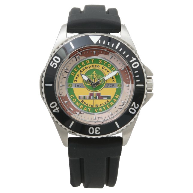 3rd Armored Cavalry Regiment Desert Storm Watch (Front)