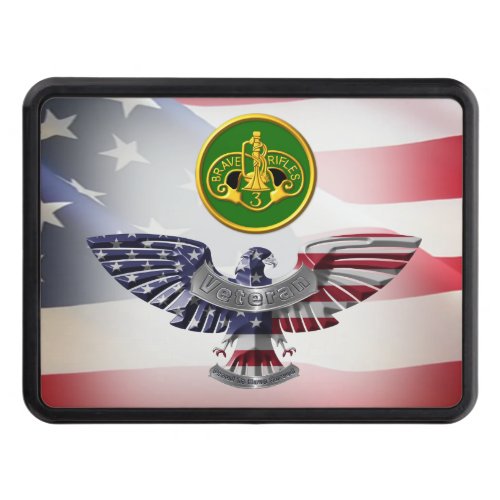 3rd Armored Cavalry Regiment Eagle Hitch Cover