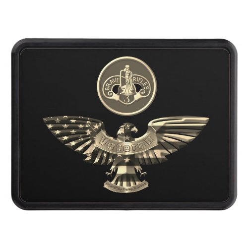 3rd Armored Cavalry Regiment Eagle Hitch Cover