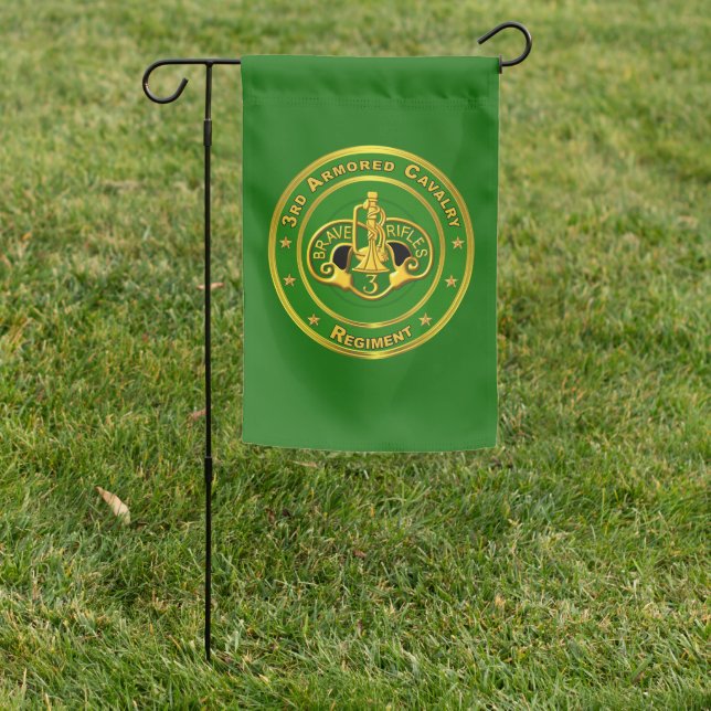 3rd Armored Cavalry Regiment  Garden Flag (In SItu)