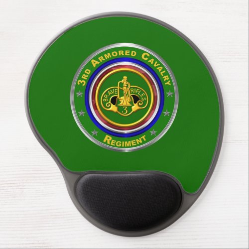 3rd Armored Cavalry Regiment Gel Mouse Pad