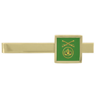 3rd Armored Cavalry Regiment  Gold Finish Tie Bar