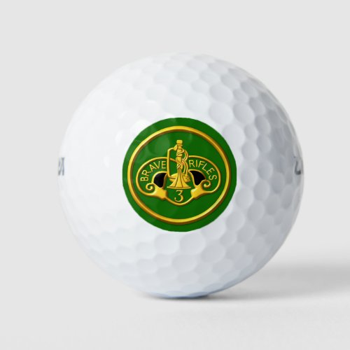 3rd Armored Cavalry Regiment  Golf Balls