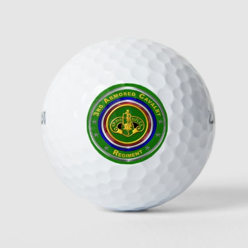 3rd Armored Cavalry Regiment  Golf Balls