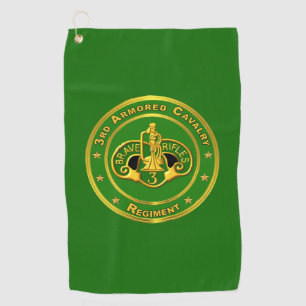 3rd Armored Cavalry Regiment    Golf Towel