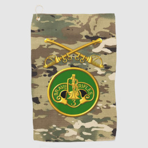 3rd Armored Cavalry Regiment  Golf Towel