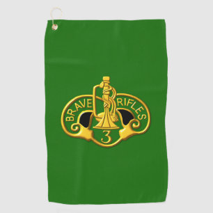 3rd Armored Cavalry Regiment    Golf Towel