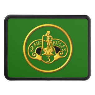 3rd Armored Cavalry Regiment Patch Hitch Cover
