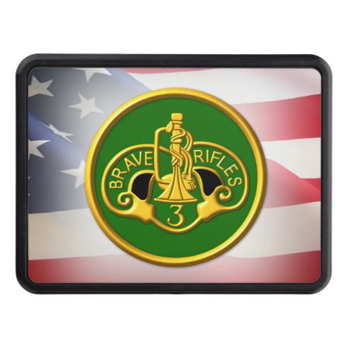 3rd Armored Cavalry Regiment Patch Hitch Cover