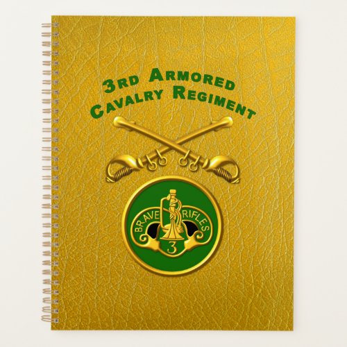 3rd Armored Cavalry Regiment  Planner
