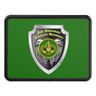 3rd Armored Cavalry Regiment Shield Hitch Cover