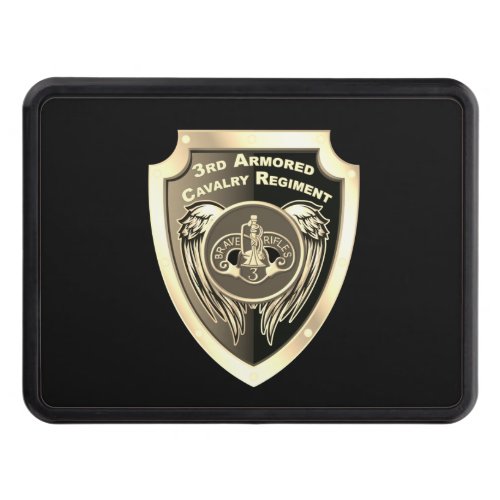 3rd Armored Cavalry Regiment Shield Hitch Cover