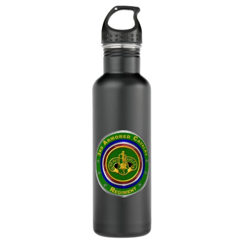 3rd Armored Cavalry Regiment Stainless Steel Water Bottle