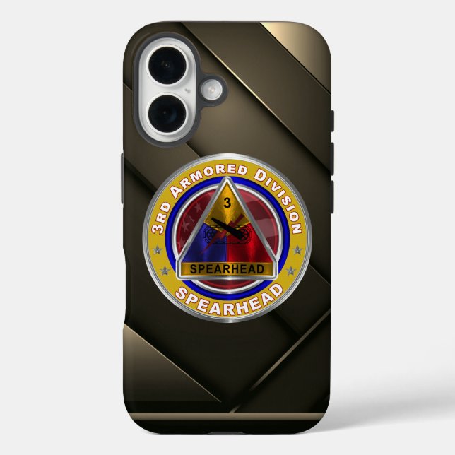 3rd Armored Division  Case-Mate iPhone Case (Back)