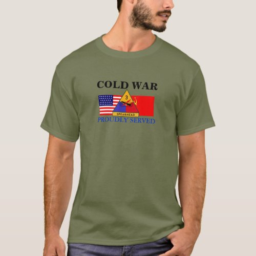 3RD ARMORED DIVISION COLD WAR T_SHIRT