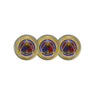 3rd Armored Division “Spearhead” Golf Ball Marker