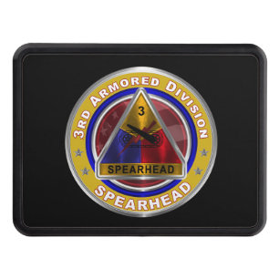 3rd Armored Division “Spearhead” Hitch Cover