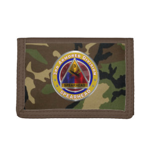 3rd Armored Division  Trifold Wallet