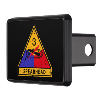 3rd Armored Division - US Military "Grunge" Hitch Cover