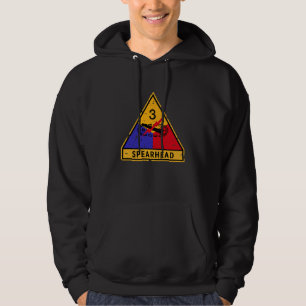 3rd Armored Division - US Military "Grunge" Hoodie