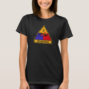 3rd Armored Division - US Military "Grunge" Women T-Shirt