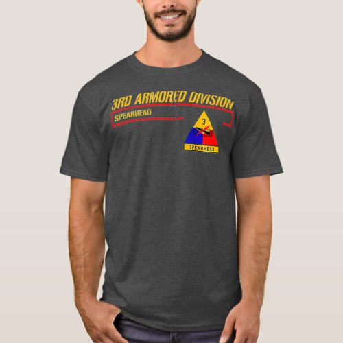 3rd Armored Division Zip  T_Shirt