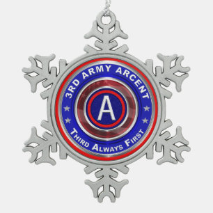 3rd Army ARCENT Christmas Ornament