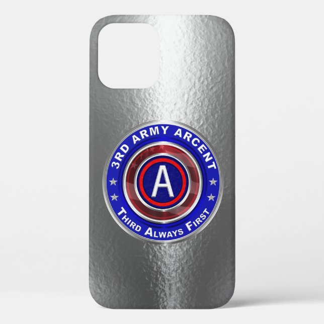 3rd Army ARCENT Custom Case-Mate iPhone Case (Back)