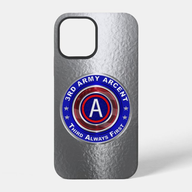 3rd Army ARCENT Custom Iphone Case (Back)