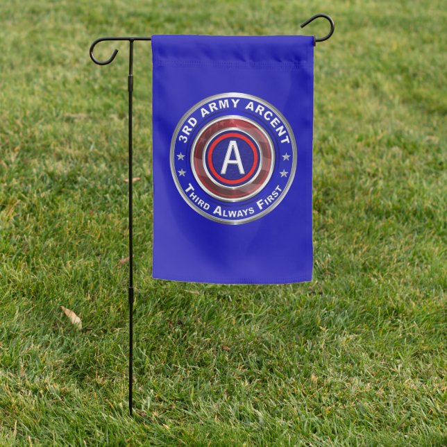 3rd Army ARCENT  Garden Flag (In SItu)