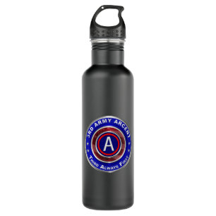 3rd Army ARCENT  Stainless Steel Water Bottle