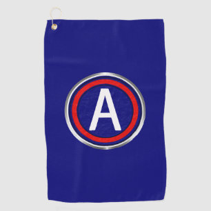 3rd Army Customized Patch Golf Towel