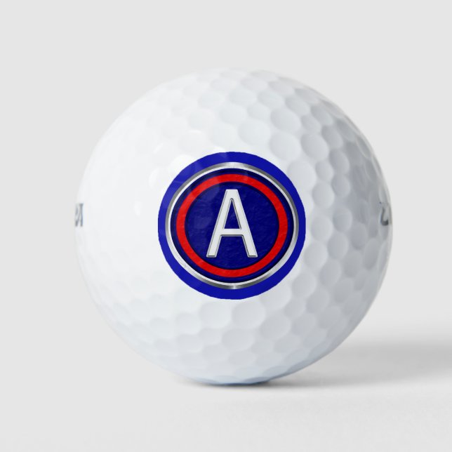 3rd Army  Golf Balls (Front)