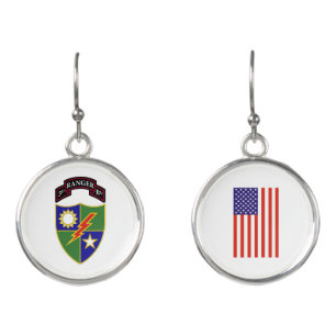 3rd Battalion - 75th Ranger Regiment Earrings