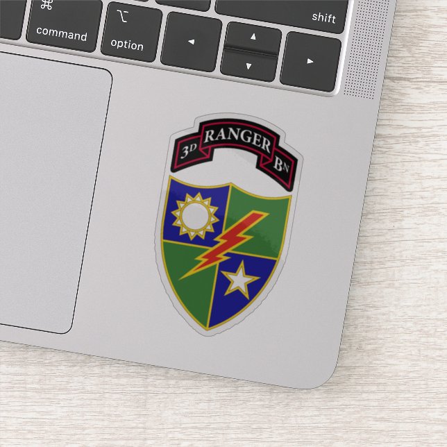 3rd Battalion - 75th Ranger Regiment Sticker (Detail)