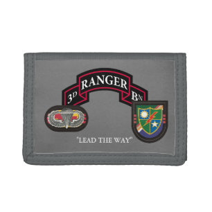 3RD BATTALION 75TH RANGER REGIMENT TRIFOLD WALLET