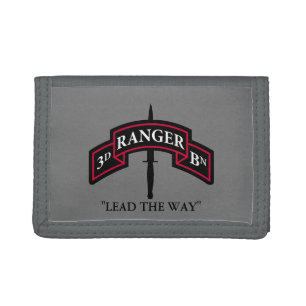 3RD BATTALION 75TH RANGER REGIMENT TRIFOLD WALLET